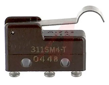 Produktfoto 1 von Honeywell Mikroschalter Rollenhebel-Betätiger Lot, 1-poliger Wechsler, 250 V ac, 5A 0.39N -54 °C - 121 °C