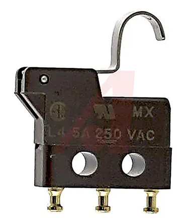 Honeywell Mikroschalter Rollenhebel-Betätiger Lötanschluss, 5 A, 1-poliger Wechsler 0,58 N -54°C - +121°C