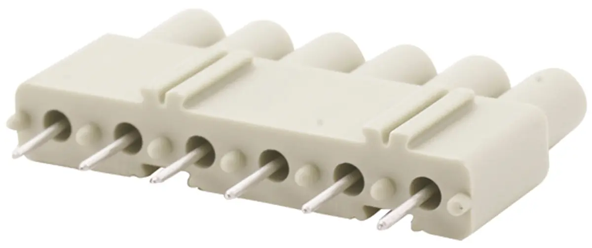 Produktfoto 1 von HARTING HAN DD Leiterplattenadapter für Leiterplatte bis zu 2,4 mm Platinenstärke, Stecker/Buchse, Gerade, 250 V,