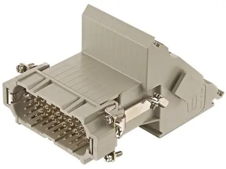 Produktfoto 1 von HARTING Han D Industrie-Steckverbinder Kontakteinsatz Stecker, 40-polig 10A, Kabel, Terminal Block-Einsatz
