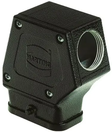 Produktfoto 1 von HARTING Han-Compact Kappe für robusten Stromversorgungsstecker 1 Hebel 1 Steckverbinderkappe, IP65