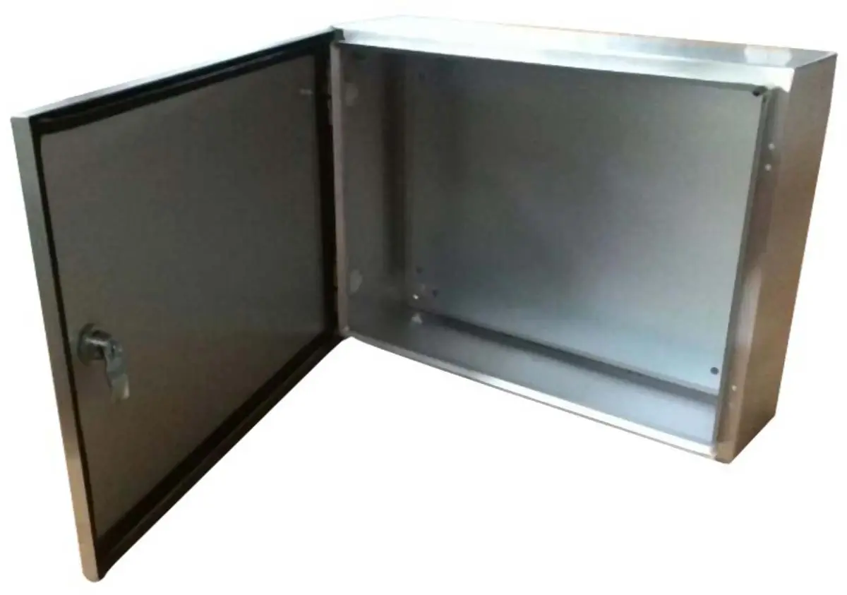 Produktfoto 1 von RS PRO Edelstahl 304 Wandanschlusskasten farblos IP66, HxBxT 500 mm, 500 mm x 200 mm