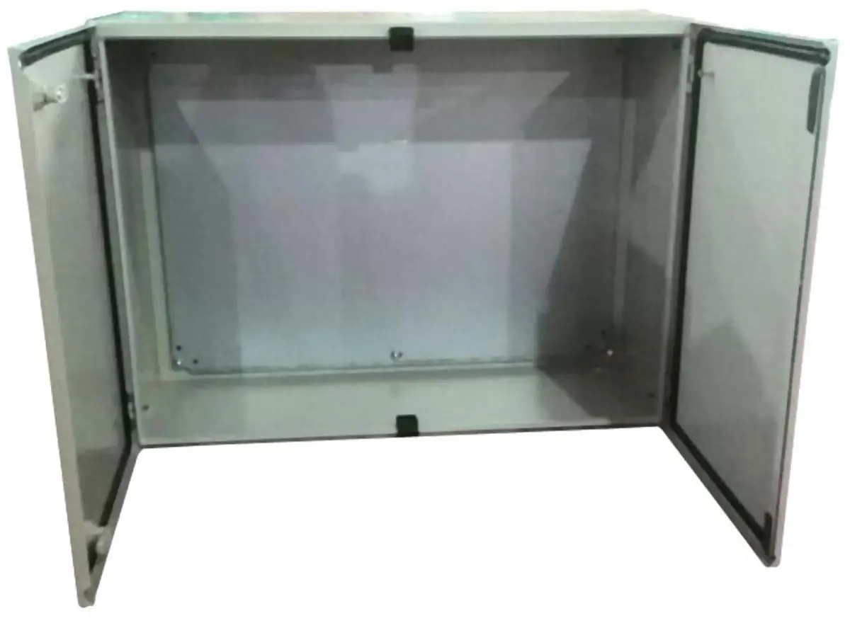 Produktfoto 1 von RS PRO Stahl Wandanschlusskasten RAL 7032 IP66, HxBxT 1000 mm, 1000 mm x 300 mm
