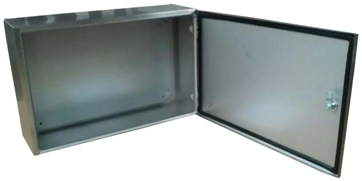 Produktfoto 1 von RS PRO Edelstahl 304 Wandanschlusskasten farblos IP66, HxBxT 480 mm, 360 mm x 150 mm