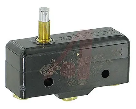 Produktfoto 1 von Honeywell Mikroschalter Stiftstößel-Betätiger Schraube, 1-poliger Umschalter, 125 V ac, 125 V dc, 15A IP64 2.5N, 3.61 N