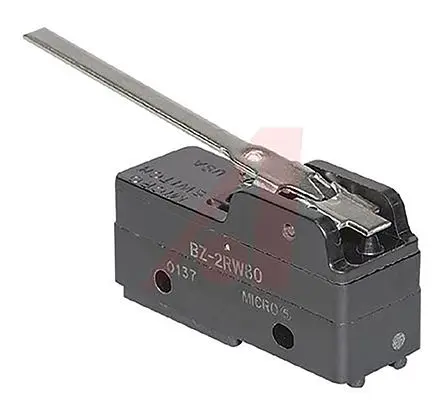 Produktfoto 1 von Honeywell Mikroschalter Gerader Hebel-Betätiger Schraube, 1-poliger Wechsler, 15A 0.7N -55 °C - 85 °C