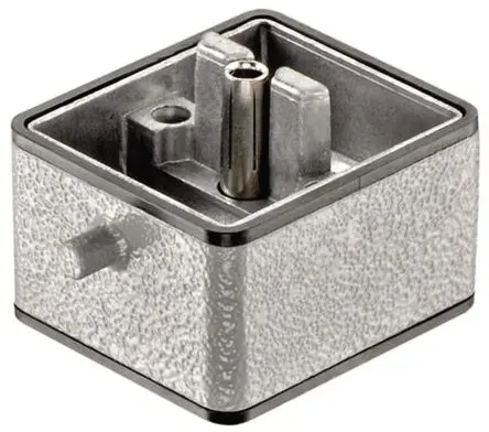 HARTING 0914 Kappe für robusten Stromversorgungsstecker 1, Einbaumontage Steckverbinderkappe, IP65, IP20