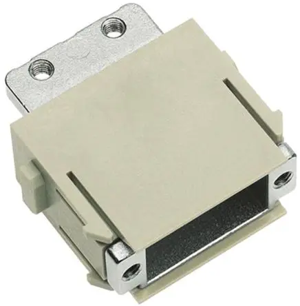 Produktfoto 1 von HARTING 0914 Modul für robusten Stromversorgungsstecker Stecker, 9-polig 5A, Kabel, Adaptermodul