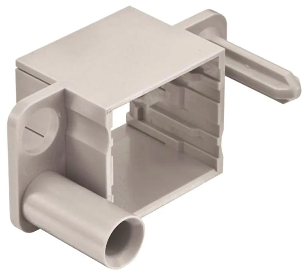 Produktfoto 1 von HARTING HAN Modular Docking-Rahmen für 2 Module, Stecker/Buchse, Oben, 2-polig, 10B