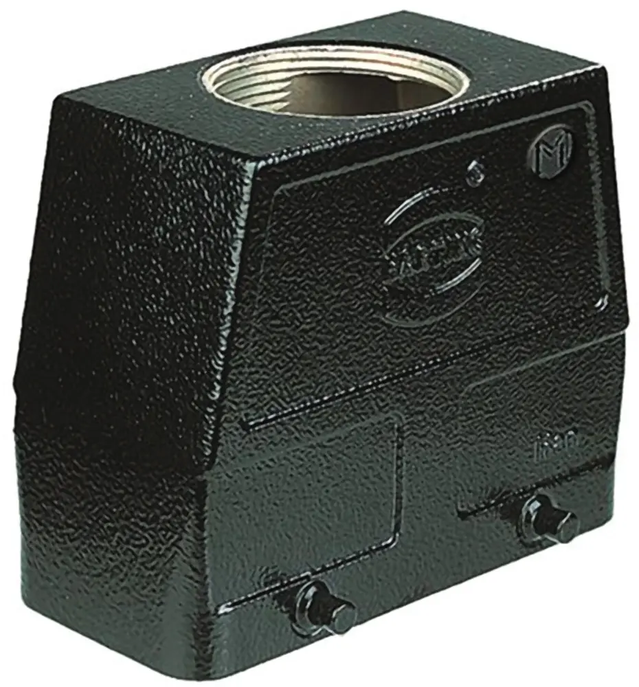 Produktfoto 1 von HARTING 1937 Kappe für robusten Stromversorgungsstecker Doppelter Hebel 2 16B Steckverbinderkappe, IP65