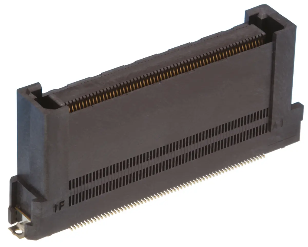 Produktfoto 1 von Hirose FunctionMAX FX20 Leiterplattenbuchse Gerade Oberfläche 100-polig / 2-reihig, Raster 0.5 mm Lot