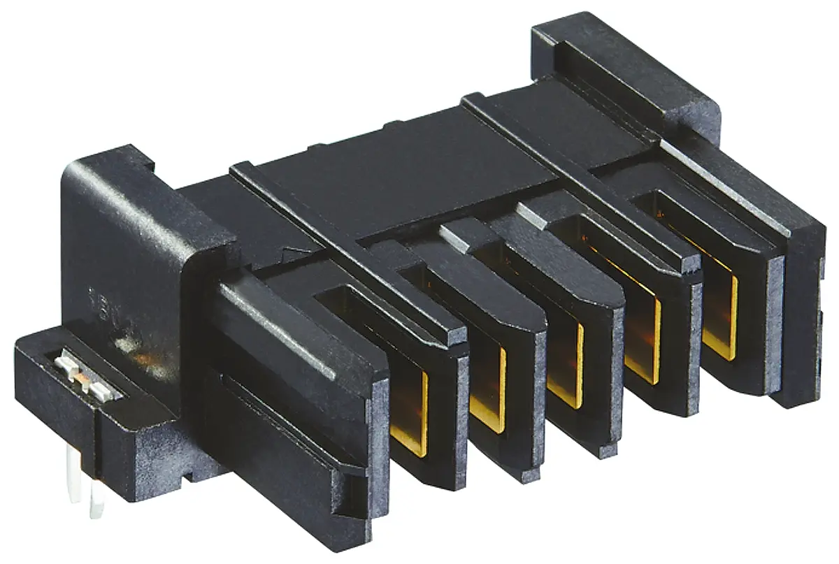 Produktfoto 1 von Hirose FunctionMAX FX30B Leiterplattenleiste, 2-polig / 1-reihig, Raster 3.81 mm Raster, Platine-Platine, Ummantelt
