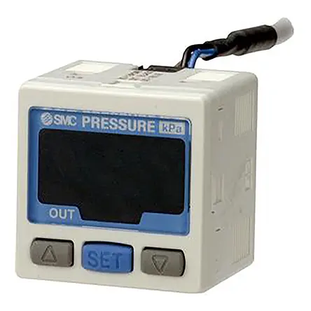 SMC Drucksensor, -101 kPa bis 0 kPa, IP40 50 °C