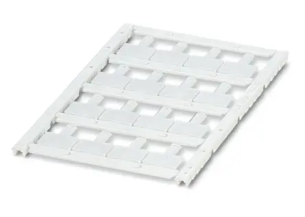Produktfoto 1 von Phoenix Contact UCT-EM Polycarbonat Anschlussklemmenblockmarkierung