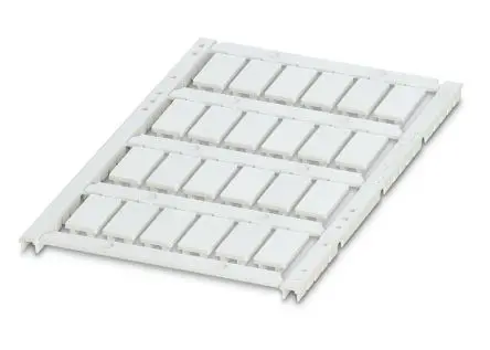 Produktfoto 1 von Phoenix Contact UCT-EM Polycarbonat Anschlussklemmenblockmarkierung