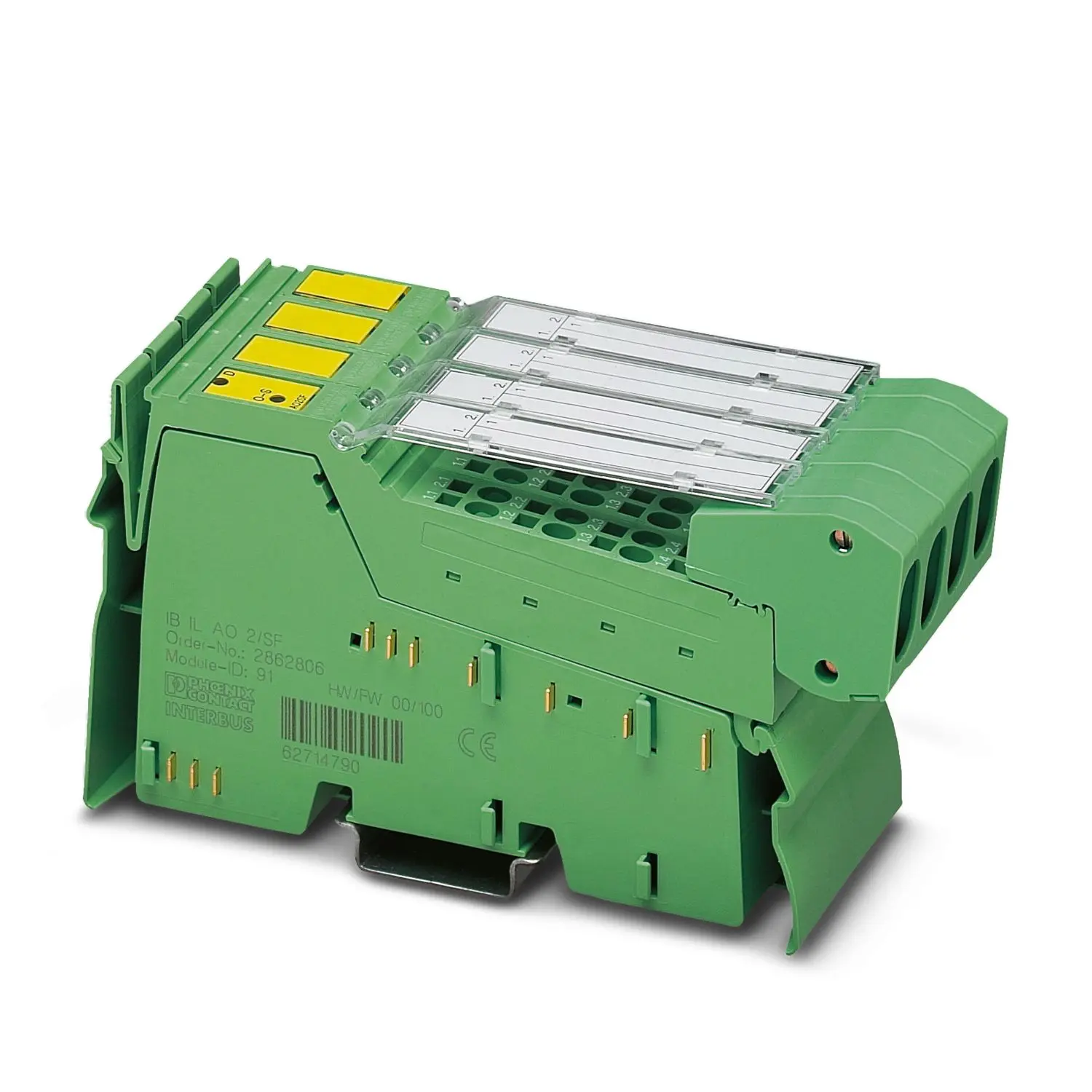 Produktfoto 1 von Phoenix Contact IB IL Analoges Modul / 8 x Inline Analog Ausgang 7,5 V DC