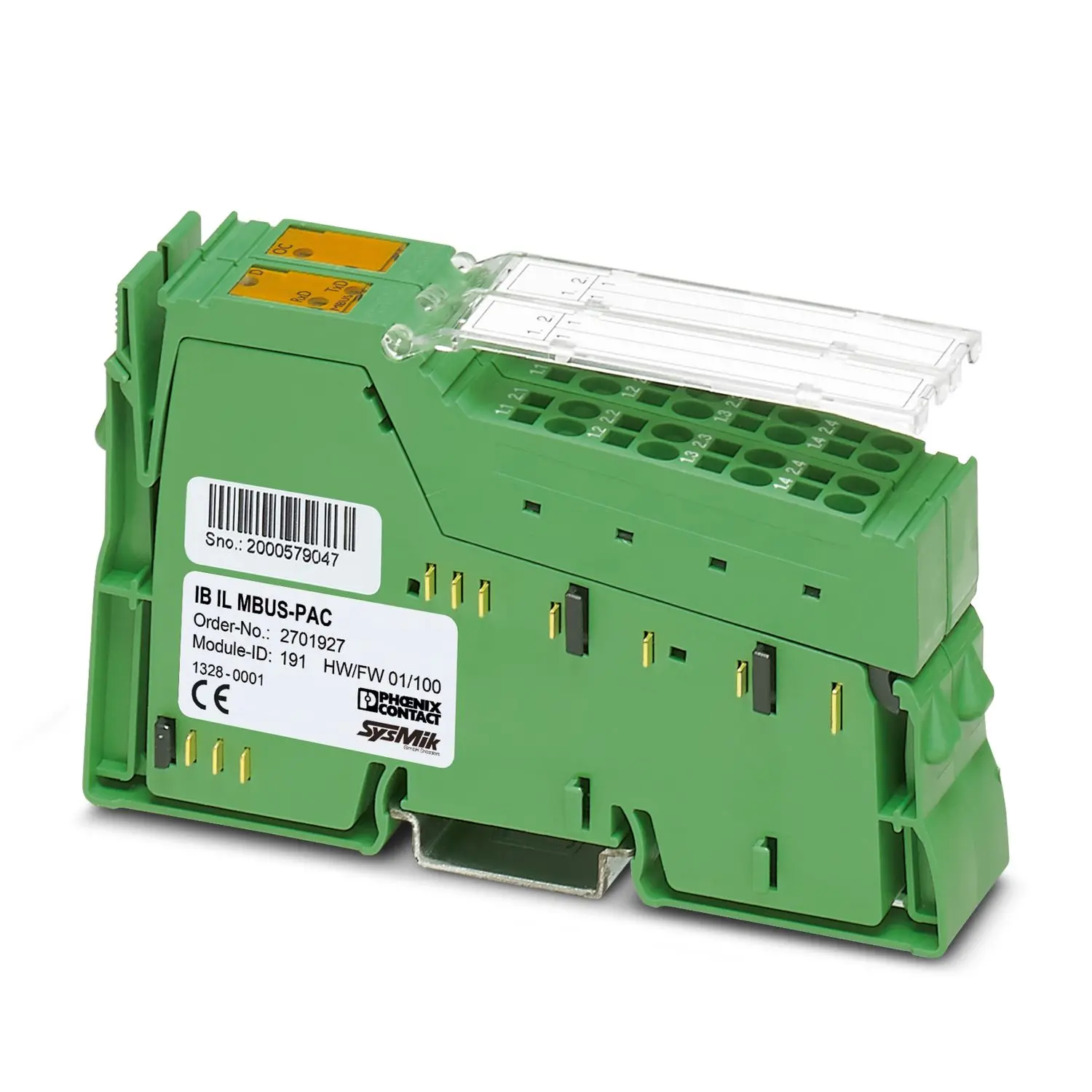 Produktfoto 1 von Phoenix Contact IB IL 24 DI 16-2MBD-PAC SPS-E/A Modul