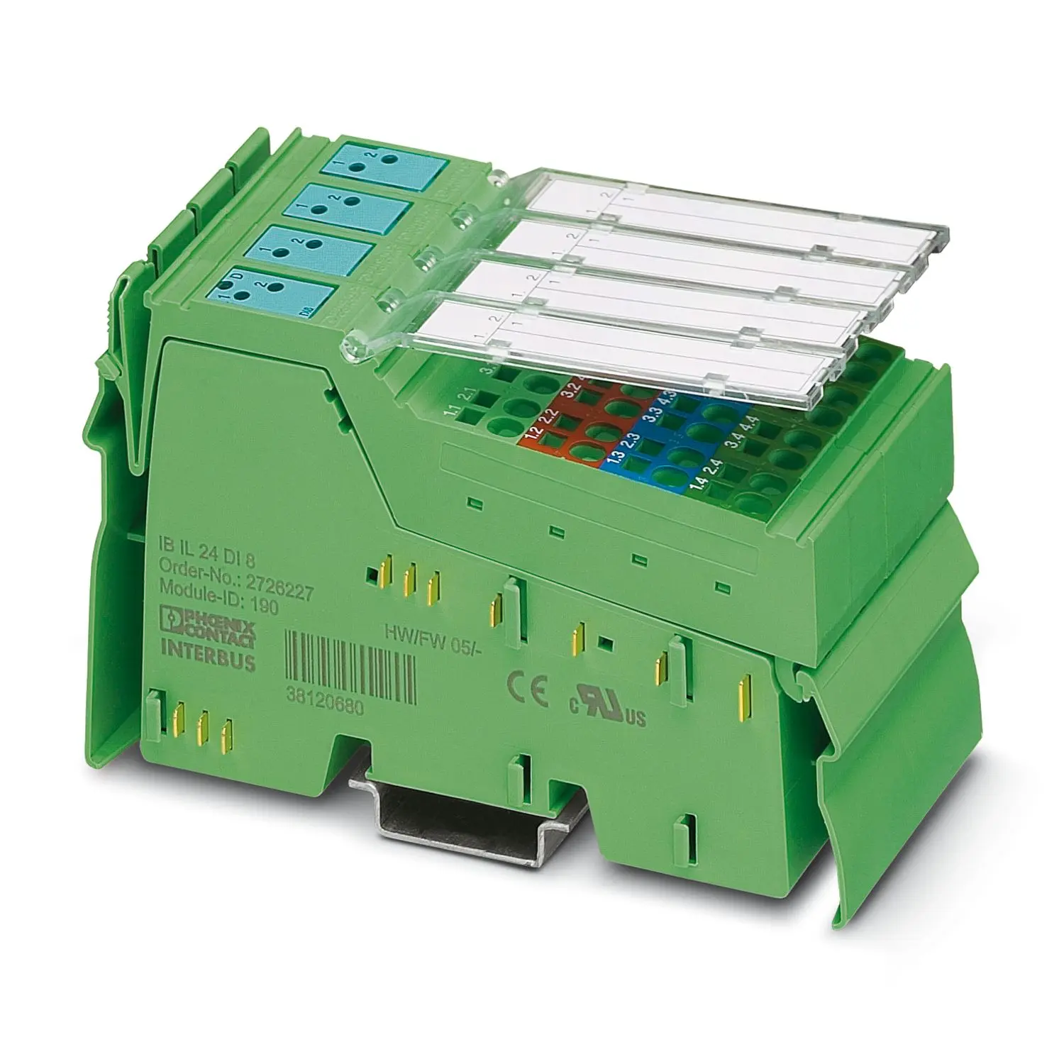 Produktfoto 1 von Phoenix Contact IB IL Digitales E/A-Modul für Inline-Station Digital Eingang Inline