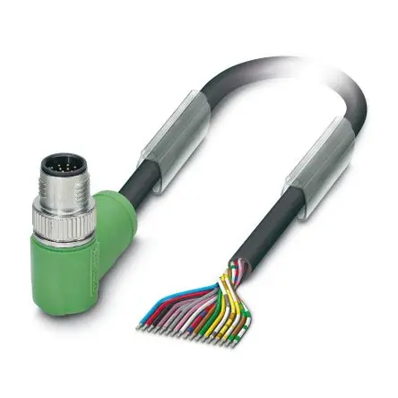 Produktfoto 1 von Phoenix Contact SAC, 17-polig Sensor-Betätigungselementkabel, M12 Stecker 17 / Nicht abgeschlossen Nicht abgeschlossen,