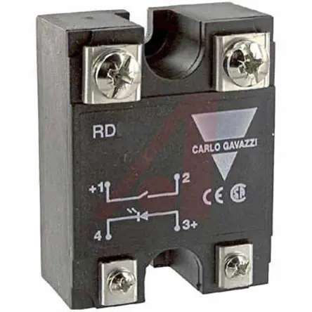 Produktfoto 1 von Carlo Gavazzi Panel Halbleiterausgang, SPST 280 V ac 280V ac/dc / 25 A