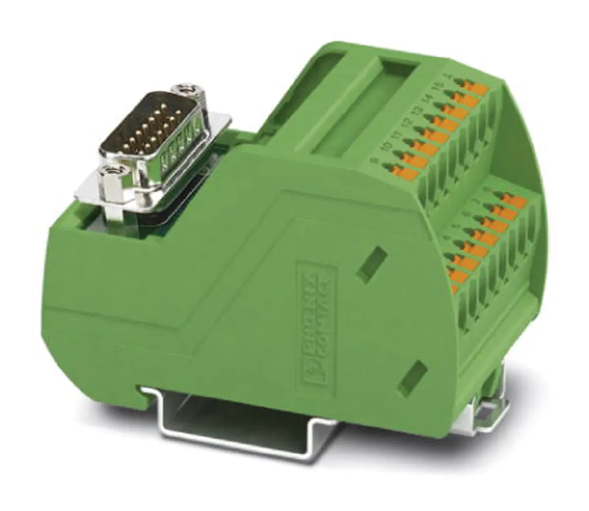 Produktfoto 1 von Phoenix Contact VARIOFACE Schnittstellenmodul, Buchse, 60 V, DIN-Hutschiene 2A
