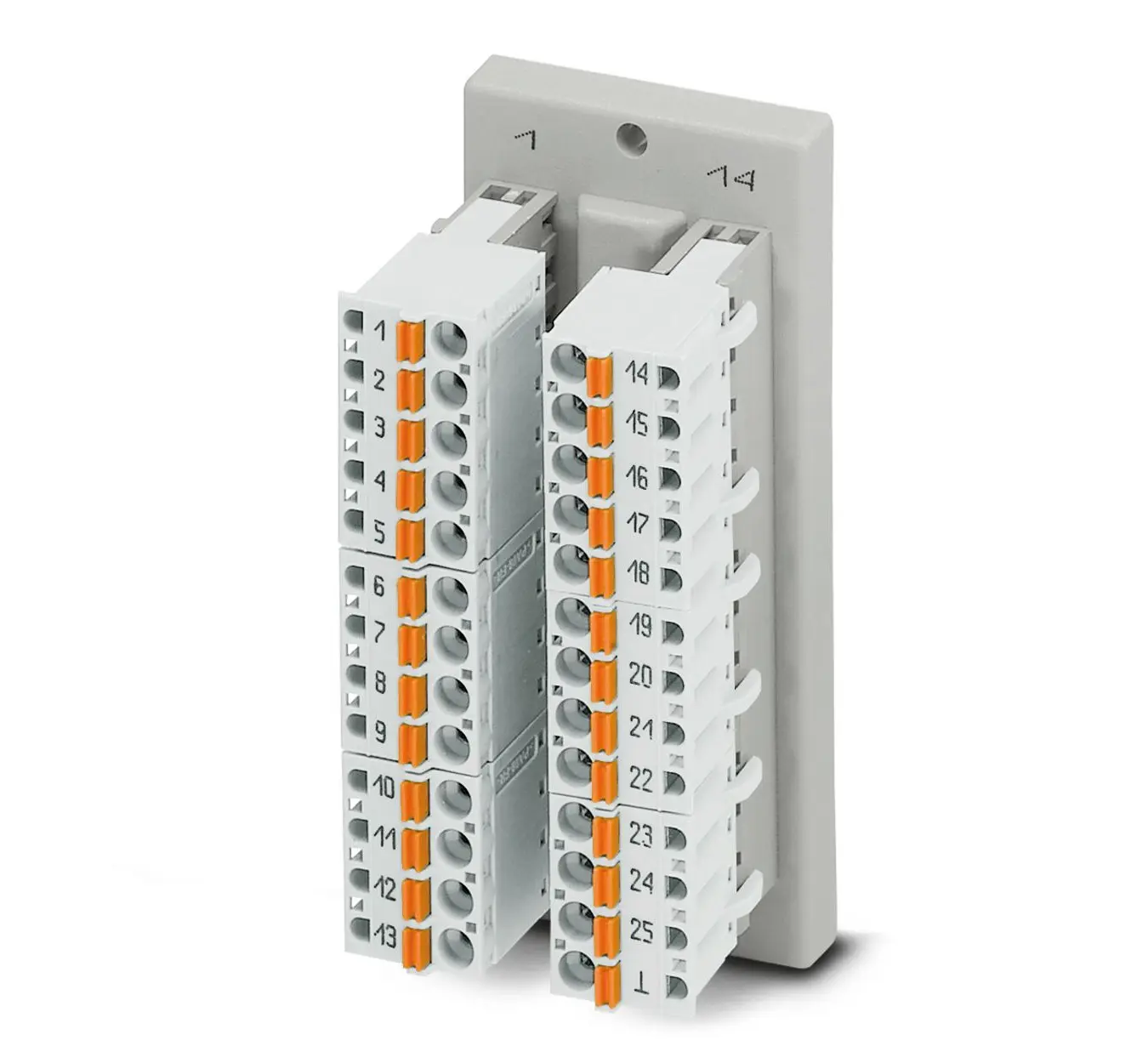 Produktfoto 1 von Phoenix Contact VARIOFACE Schnittstellenmodul 2.5A 12AWG, 24 AWG