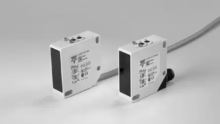Produktfoto 1 von Carlo Gavazzi Kubisch Optischer Sensor Reflektierend NPN/PNP Ausgang Kabel 10 m LED