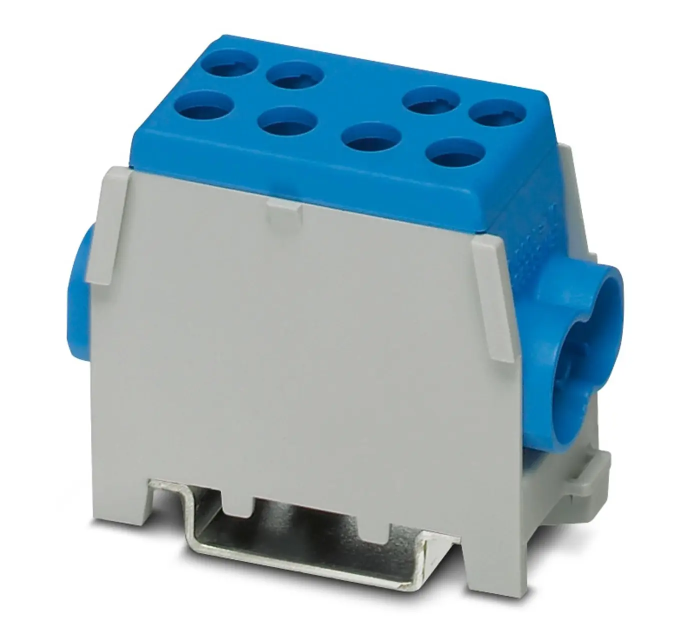 Produktfoto 1 von Phoenix Contact UDB 2X35/25 BU Reihenklemmenblock Einfach Blau, 1.5 → 35mm², 400 V / 125A, Schraubanschluss