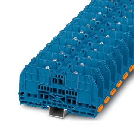 Produktfoto 1 von Phoenix Contact RBO 8 BU Starkstromsteckverbinder 1 Blau, 6mm², 70 mm², 1kV Bolzen IECEx, EAC Ex, ATEX