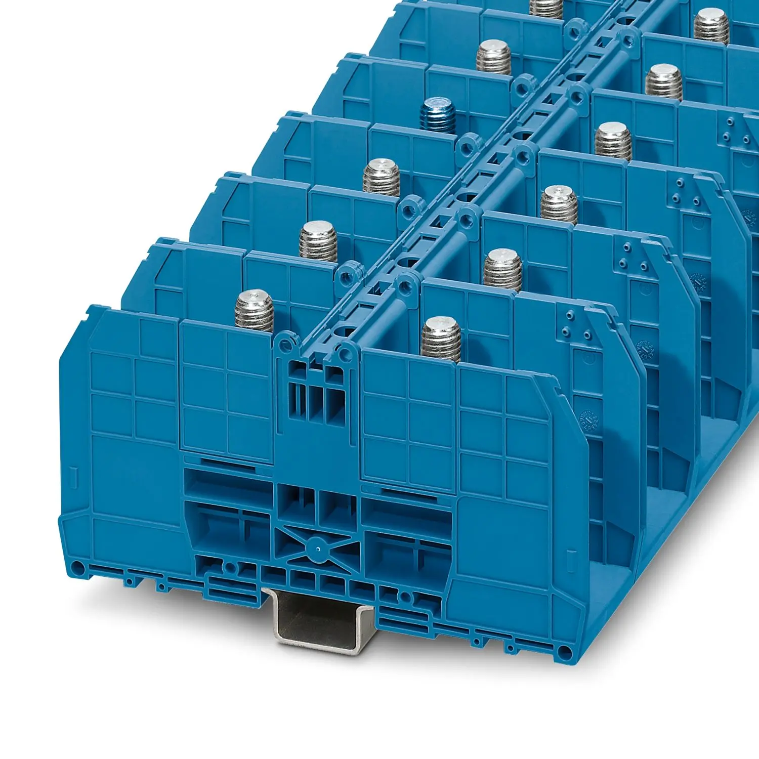Phoenix Contact RBO 12 BU DIN-Schienenklemme ohne Sicherung 1 Blau, 10 to 240 mm², 1 kV Bolzen ATEX, EAC Ex, IECEx