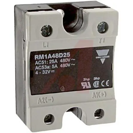 Produktfoto 1 von Carlo Gavazzi RM1A Panel Halbleiterausgang, SPST 530 V ac 32V dc / 25 A