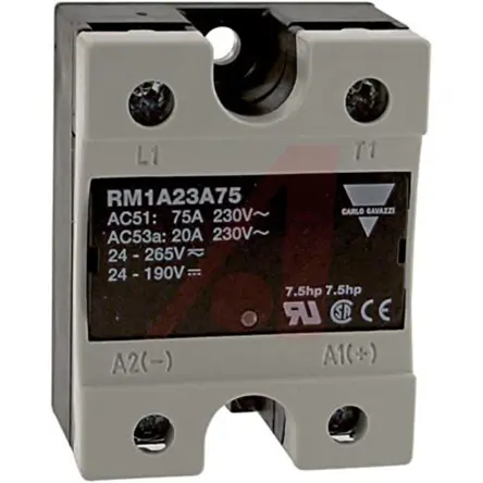 Produktfoto 1 von Carlo Gavazzi RM1A Panel Halbleiterausgang, SPNO 265 V ac 280V ac / 75 A