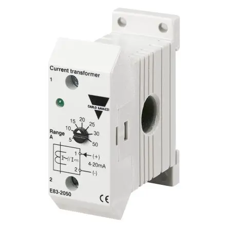 Produktfoto 1 von Carlo Gavazzi E83 Stromwandler 50 A, Basis, Bohrung 12mm