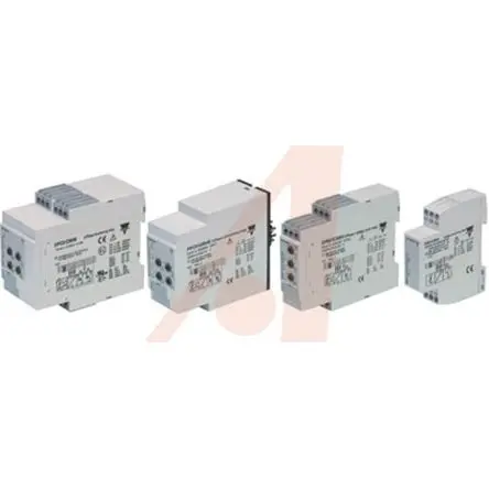 Produktfoto 1 von Carlo Gavazzi DPC01 Überwachungsrelais 3-phasig, 1-poliger Umschalter DIN-Hutschiene