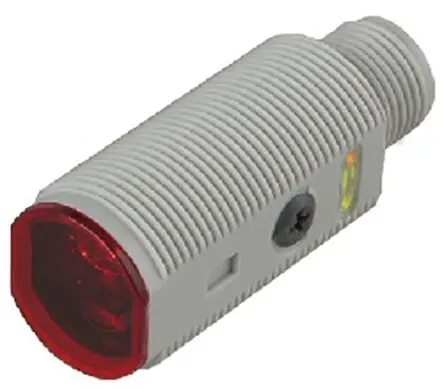 Produktfoto 1 von Carlo Gavazzi Zylinderförmig Optischer Sensor Diffus NPN Ausgang M12-Stecker 1 m LED