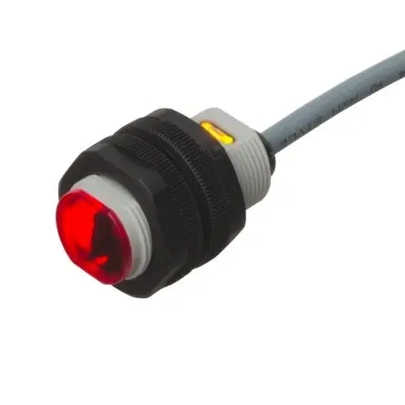 Produktfoto 1 von Carlo Gavazzi Zylinderförmig Optischer Sensor Diffus PnP Ausgang Kabel 1 m LED