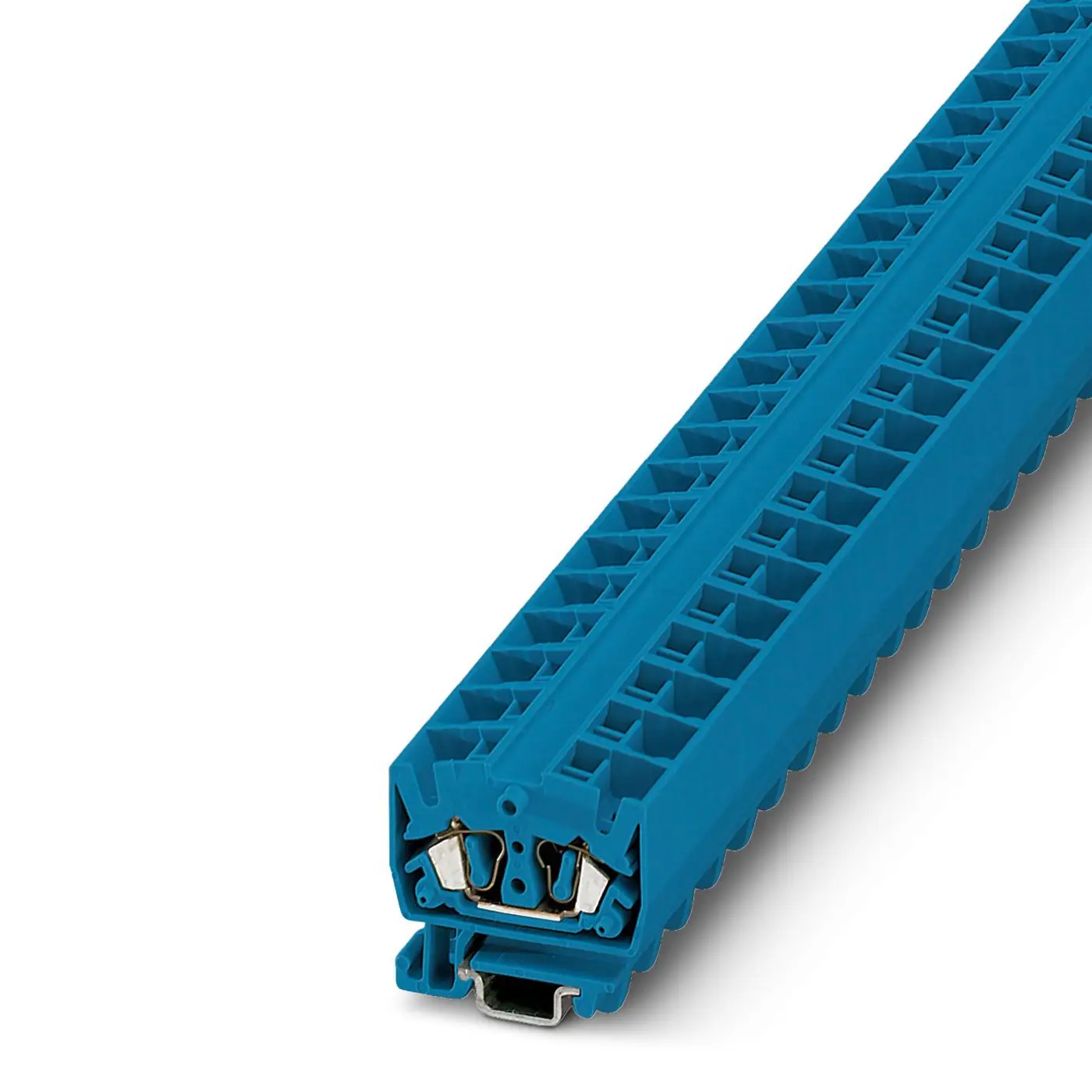 Produktfoto 1 von Phoenix Contact MSDB 2.5 BU Anschlussklemmenblock für Durchkontaktierung 1 Blau, 800 V Klemme
