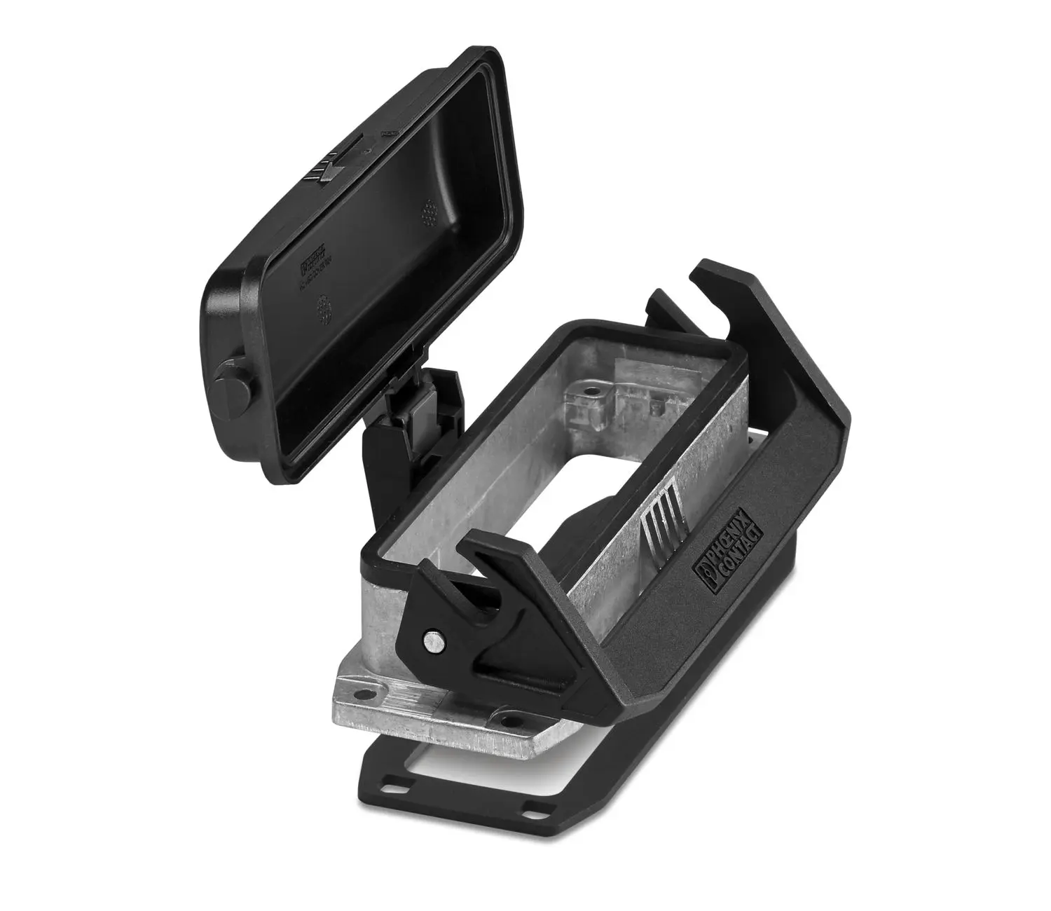Produktfoto 1 von Phoenix Contact HC-STA-B24-BWSC-ELC-AL Gehäuse für robusten Stromversorgungsstecker