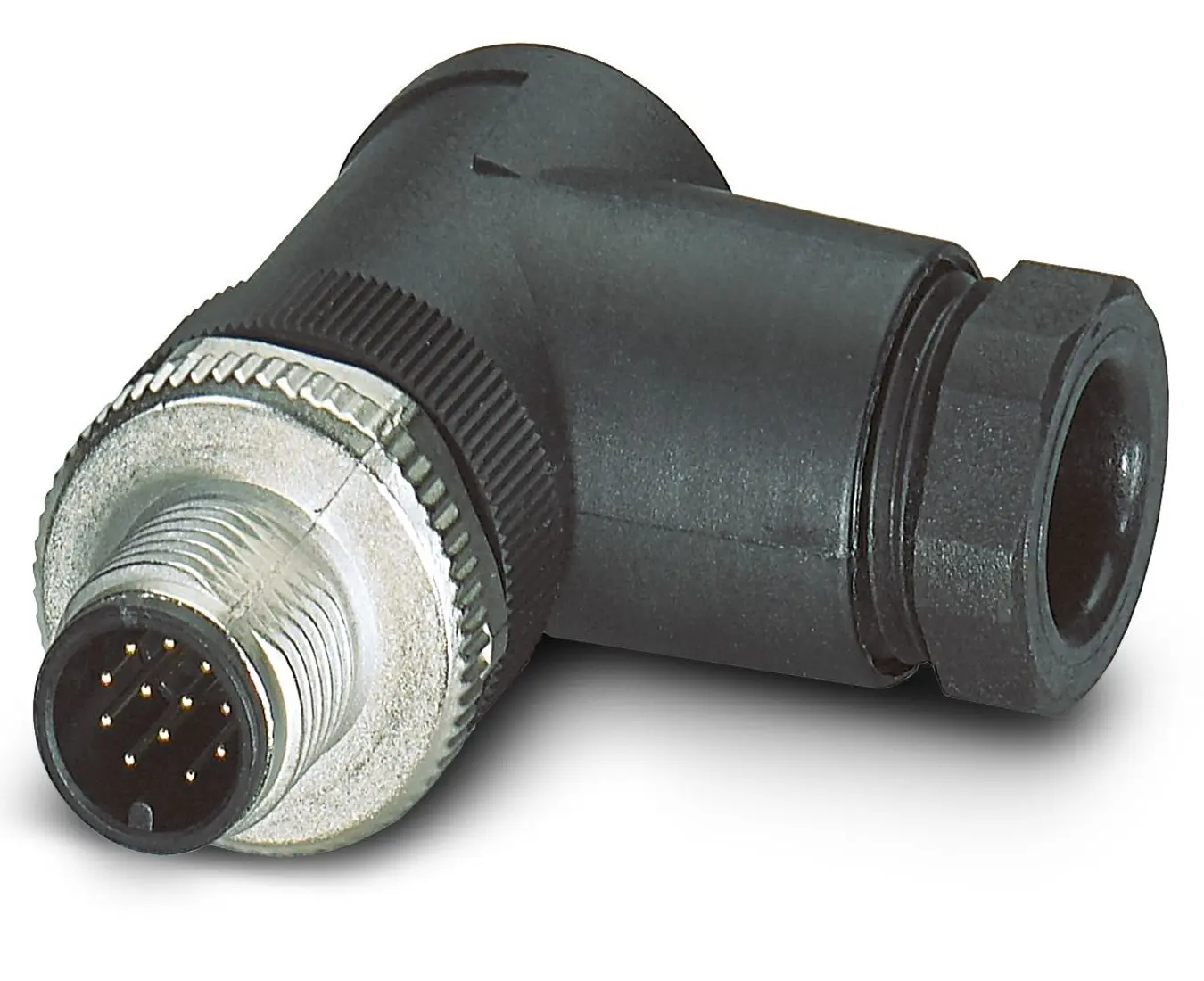 Produktfoto 1 von Phoenix Contact SACC M12 M12 Rundsteckverbinder Stecker 12-polig Stecker 1.5A Kabel, Kabel IP40