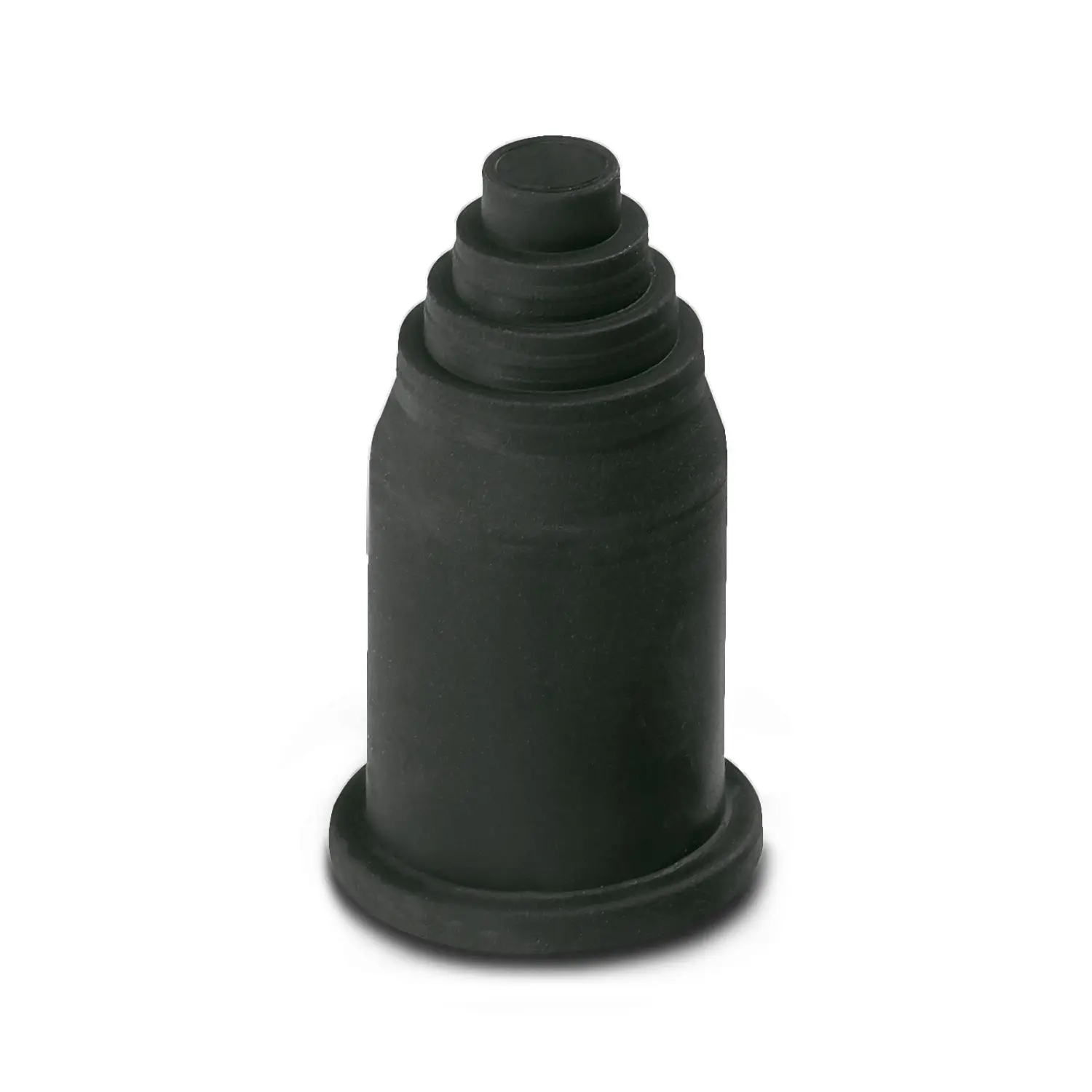 Produktfoto 1 von Phoenix Contact WP-EC TPE HF 15.8 BK Thermoplastisches Elastomer Kabelrohr Befestigung Kabelrohr 12 mm Schwarz