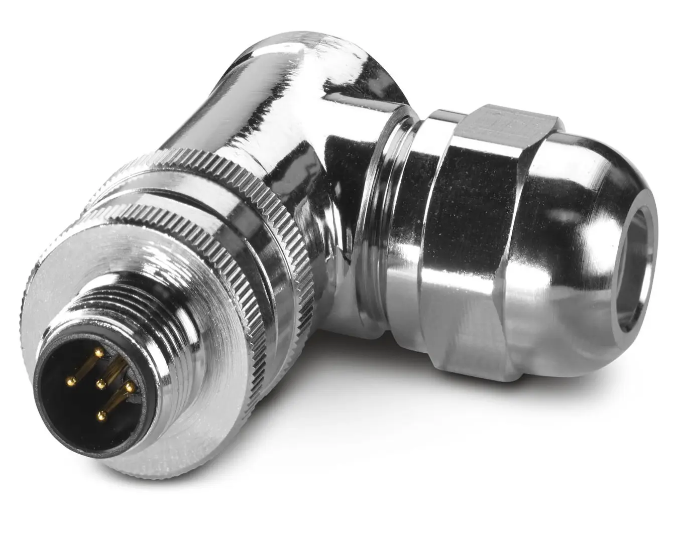 Produktfoto 1 von Phoenix Contact SACC M12 Rundsteckverbinder Stecker 5-polig Stecker 4A IP40