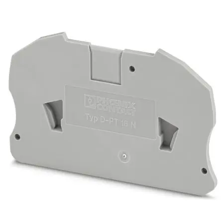 Produktfoto 1 von Phoenix Contact D-PT 16 N Endabdeckung
