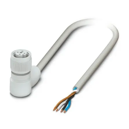 Produktfoto 1 von Phoenix Contact SAC, 4-polig Sensor-Betätigungselementkabel, M12 Buchse 4 / Nicht abgeschlossen, Länge 10 m