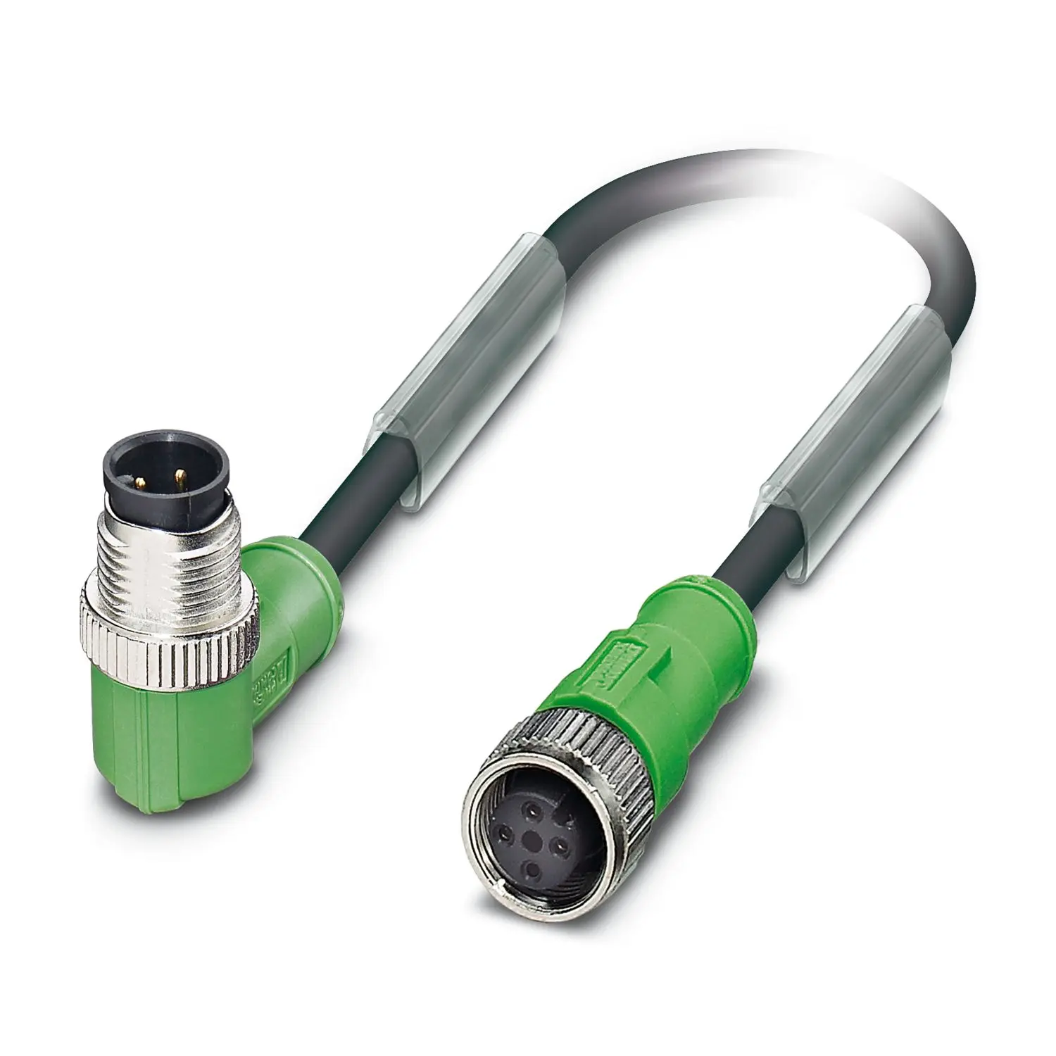 Produktfoto 1 von Phoenix Contact SAC, 4-polig Sensor-Betätigungselementkabel, M12 Stecker 4 / M12 Buchse, Länge 1.5 m