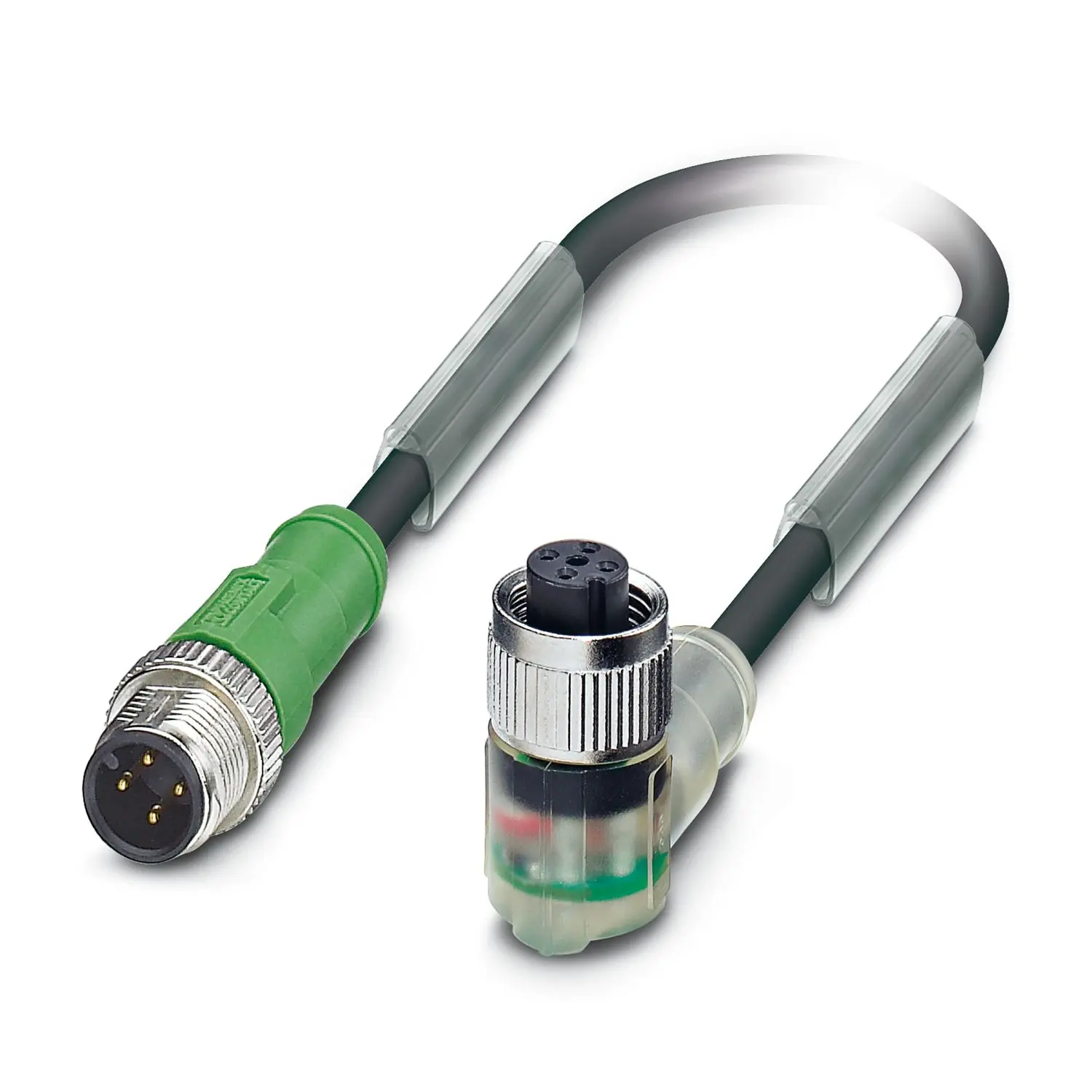 Produktfoto 1 von Phoenix Contact SAC, 4-polig Sensor-Betätigungselementkabel, M12 Stecker 4 / M12 Buchse, Länge 3 m