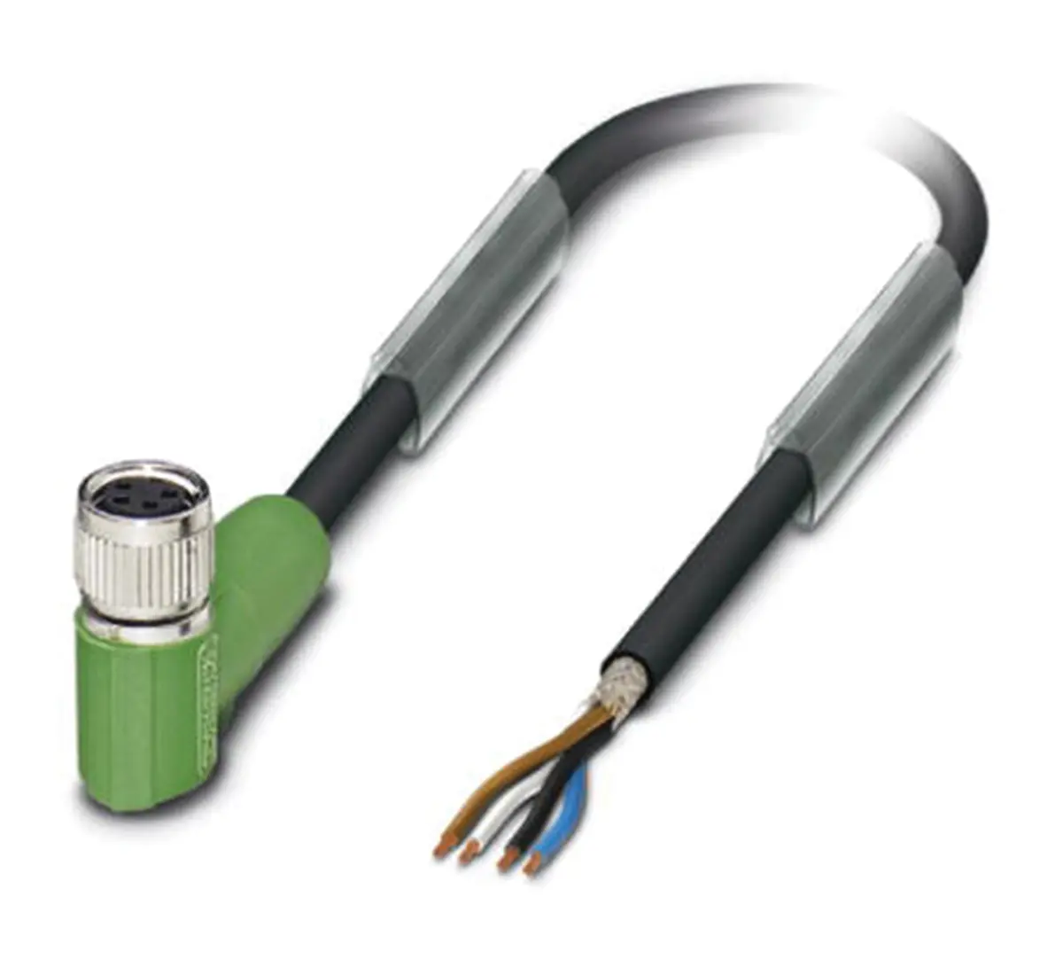 Produktfoto 1 von Phoenix Contact SAC, 4-polig Sensor-Betätigungselementkabel, M8 Buchse 4 / Nicht abgeschlossen, Länge 3 m