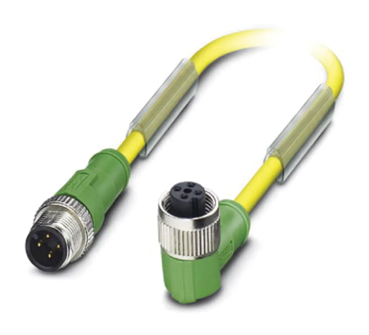 Produktfoto 1 von Phoenix Contact SAC, 4-polig Sensor-Betätigungselementkabel, Stecker Buchse 4 / M12 Stecker, Länge 3 m