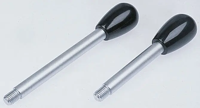 Produktfoto 1 von Elesa Hebelarm Duroplast 175 mm x 15 mm, M12 Stecker