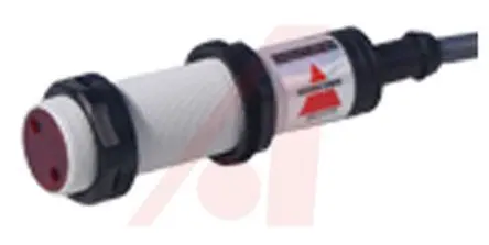 Carlo Gavazzi Zylinderförmig Optischer Sensor Diffus Relais Ausgang Kabel 100 mm LED