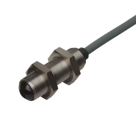 Produktfoto 1 von Carlo Gavazzi Zylinderförmig Optischer Sensor Durchgangsstrahl NPN/PNP Ausgang Kabel 20 m LED